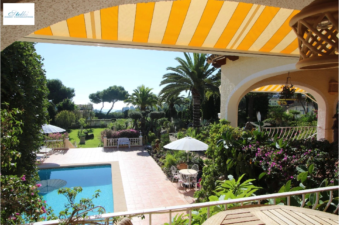 Villa in Benissa(Buena Vista) te koop, woonoppervlakte 372 m², Airconditioning, grondstuk 3082 m², 4 slapkamer, 5 badkamer, Zwembad, ref.: COB-3306-10535-11