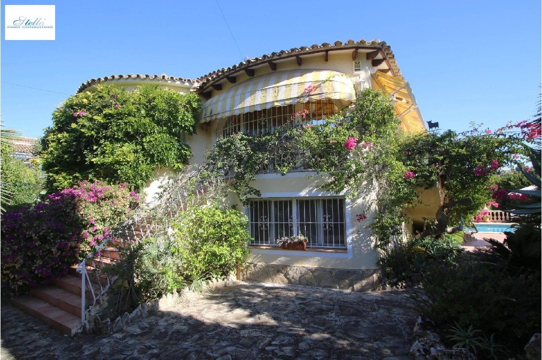 Villa in Benissa(Buena Vista) te koop, woonoppervlakte 372 m², Airconditioning, grondstuk 3082 m², 4 slapkamer, 5 badkamer, Zwembad, ref.: COB-3306-10535-17