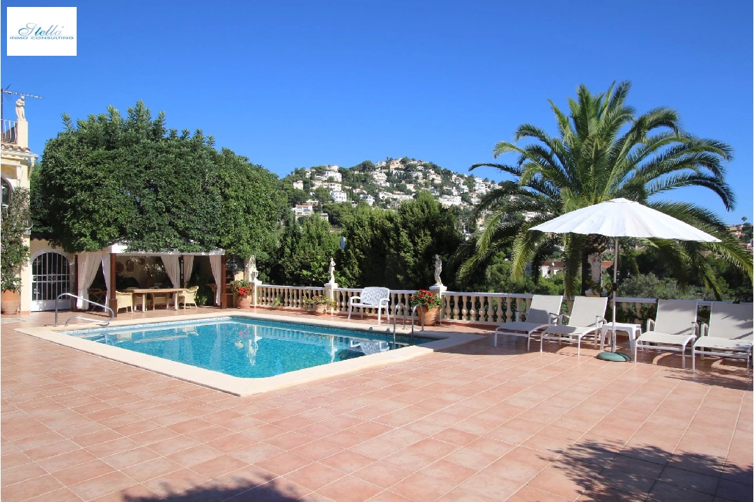 Villa in Benissa(Buena Vista) te koop, woonoppervlakte 372 m², Airconditioning, grondstuk 3082 m², 4 slapkamer, 5 badkamer, Zwembad, ref.: COB-3306-10535-2