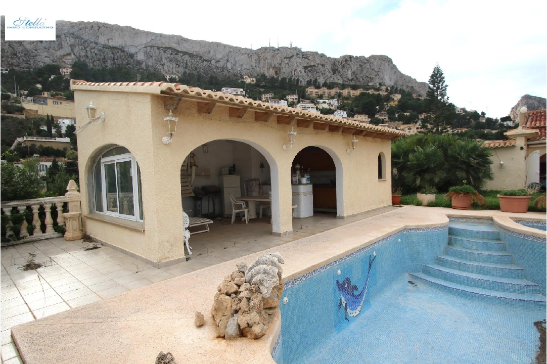 Villa in Calpe(La Canuta) te koop, woonoppervlakte 609 m², grondstuk 3102 m², 4 slapkamer, 4 badkamer, Zwembad, ref.: COB-3330-10535-44