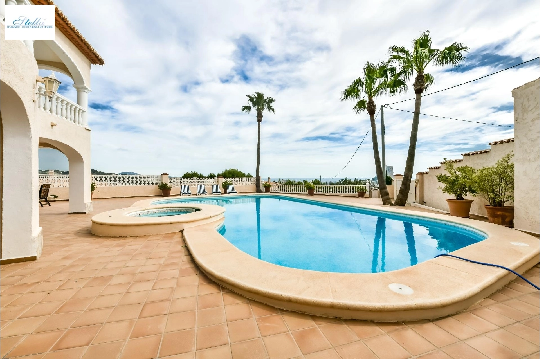 Villa in Calpe(Oltamar) te koop, woonoppervlakte 351 m², Airconditioning, grondstuk 1170 m², 6 slapkamer, 6 badkamer, Zwembad, ref.: COB-3365-10535-27