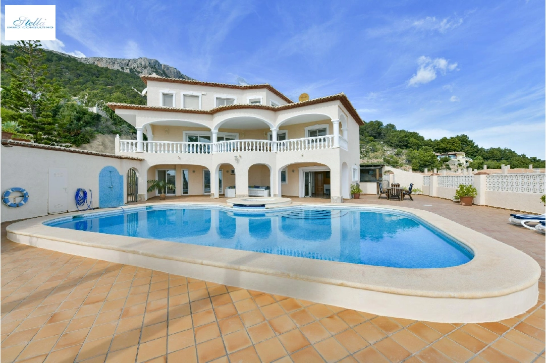 Villa in Calpe(Oltamar) te koop, woonoppervlakte 351 m², Airconditioning, grondstuk 1170 m², 6 slapkamer, 6 badkamer, Zwembad, ref.: COB-3365-10535-7