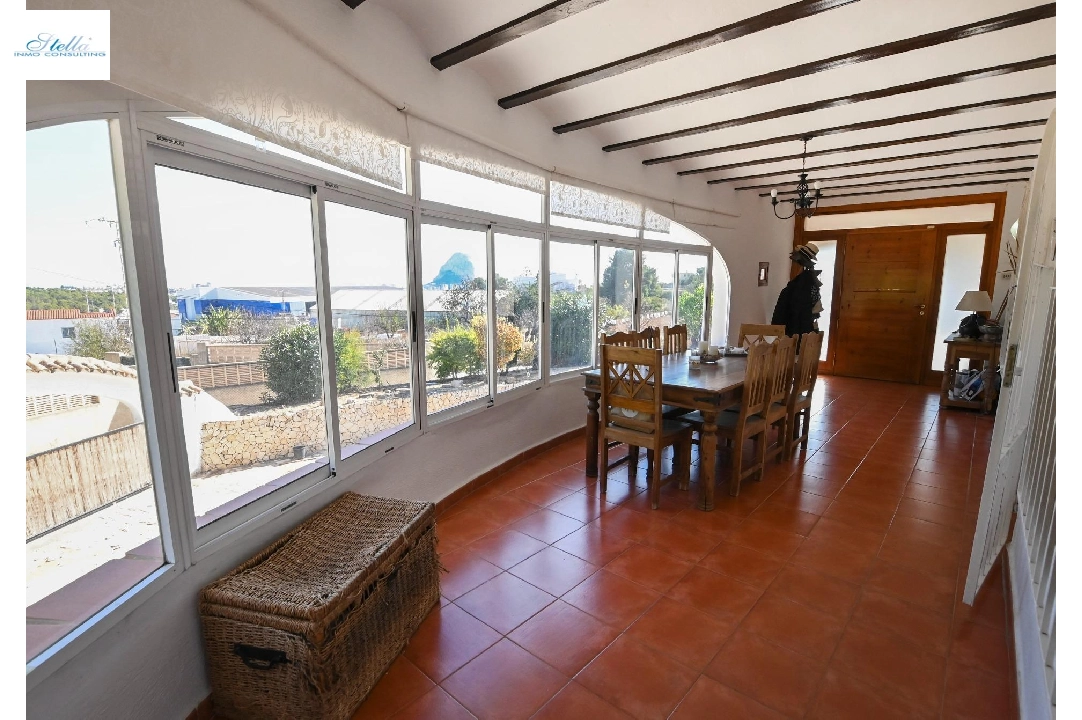 Villa in Calpe(Corralets) te koop, woonoppervlakte 390 m², Airconditioning, grondstuk 1160 m², 3 slapkamer, 2 badkamer, Zwembad, ref.: COB-3431-10535-20