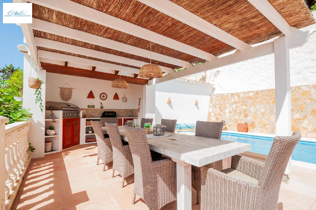 Villa in Moraira(Benimeit) te koop, woonoppervlakte 168 m², Airconditioning, 3 slapkamer, 3 badkamer, Zwembad, ref.: COB-3467-10535-4