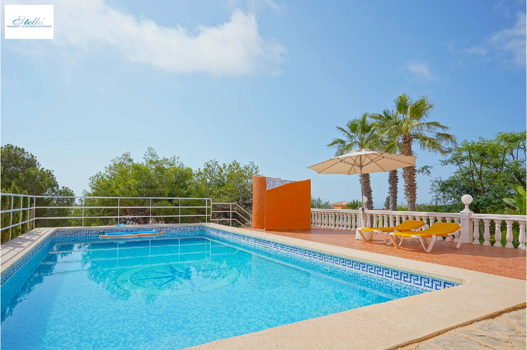 Villa in Benitachell(Cumbre del Sol) te koop, woonoppervlakte 242 m², Airconditioning, grondstuk 729 m², 4 slapkamer, 3 badkamer, Zwembad, ref.: BP-4419BELL-50