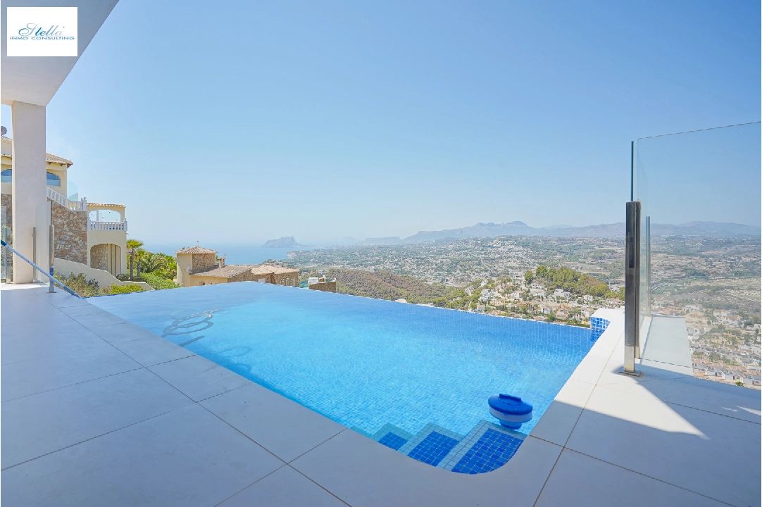 Villa in Benitachell(Cumbre del Sol) te koop, woonoppervlakte 296 m², Airconditioning, grondstuk 1395 m², 2 slapkamer, 1 badkamer, Zwembad, ref.: BP-4421BELL-4