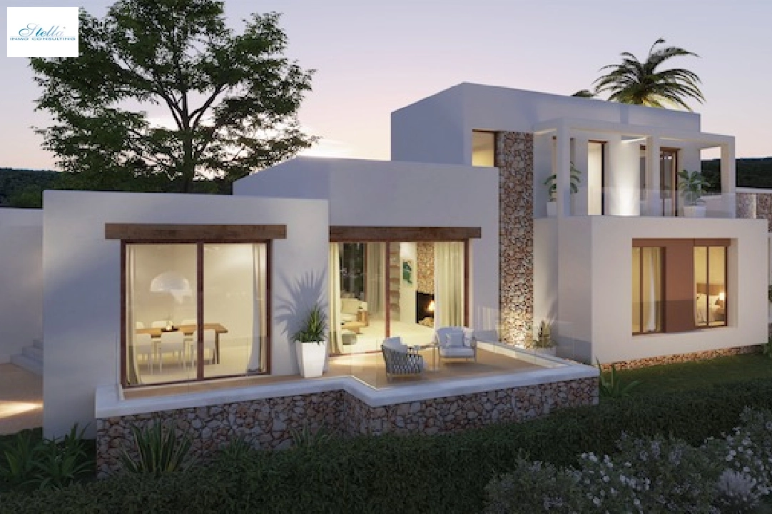 Villa in Javea(Residencial Cansalades) te koop, woonoppervlakte 290 m², Airconditioning, grondstuk 1520 m², 4 slapkamer, 4 badkamer, Zwembad, ref.: CA-H-1798-AMBI-4