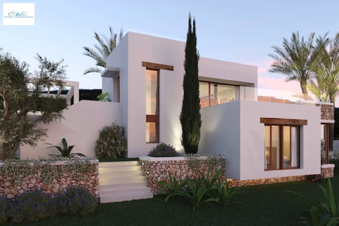 Villa in Javea(Villes del vent) te koop, woonoppervlakte 170 m², Airconditioning, grondstuk 1000 m², 3 slapkamer, 2 badkamer, Zwembad, ref.: CA-H-1799-AMBI-2