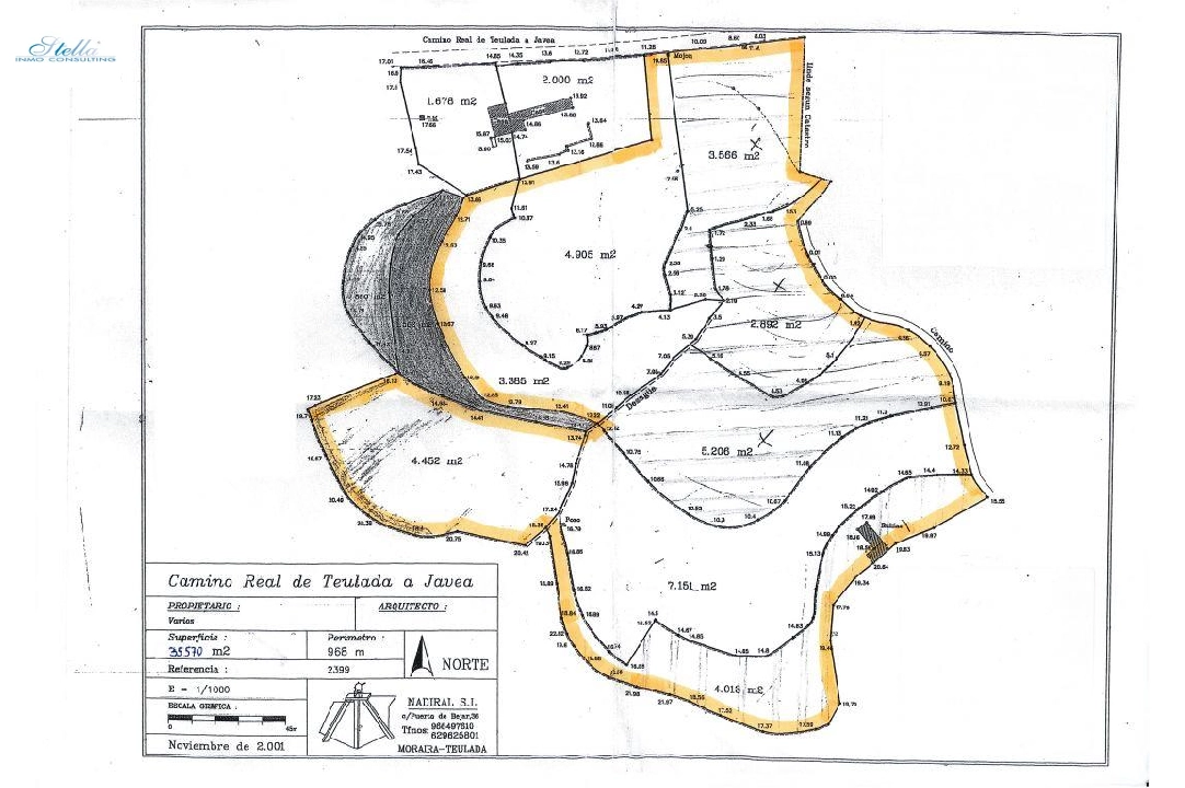 Wohngrundstück in Benitachell te koop, Airconditioning, grondstuk 35570 m², Zwembad, ref.: AM-10934DA-12