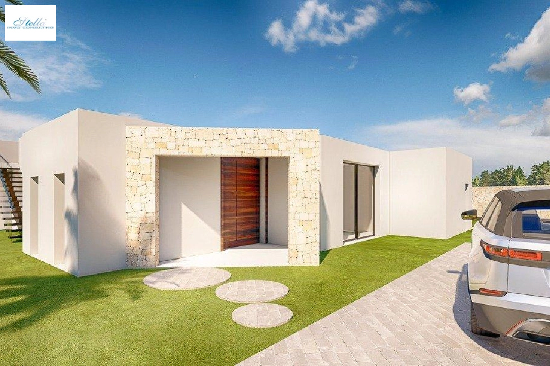 Villa in Benissa te koop, woonoppervlakte 164 m², Bouwjaar 2021, Airconditioning, grondstuk 1001 m², 3 slapkamer, 2 badkamer, Zwembad, ref.: AM-11607DA-3