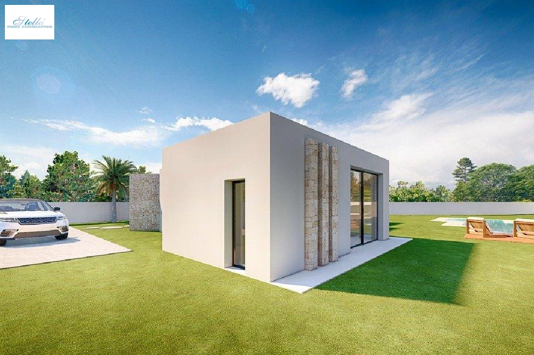 Villa in Benissa te koop, woonoppervlakte 164 m², Bouwjaar 2021, Airconditioning, grondstuk 1001 m², 3 slapkamer, 2 badkamer, Zwembad, ref.: AM-11607DA-6