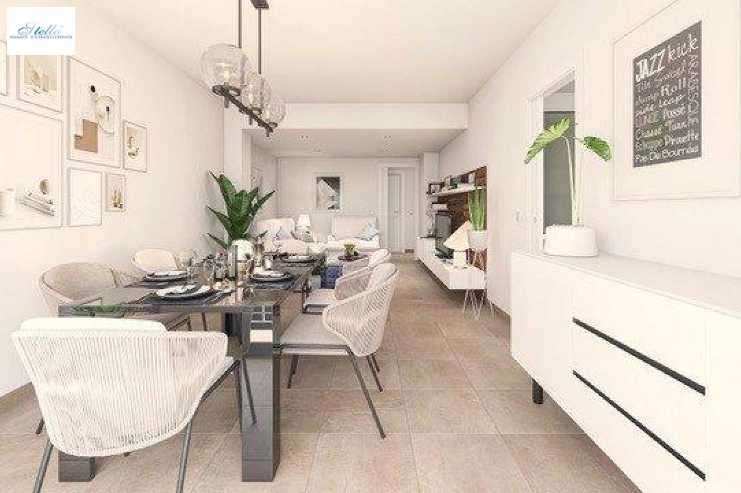 Apartment in Moraira(Centro) te koop, woonoppervlakte 68 m², Bouwjaar 2021, Airconditioning, 3 slapkamer, 1 badkamer, Zwembad, ref.: AM-11644DR-4