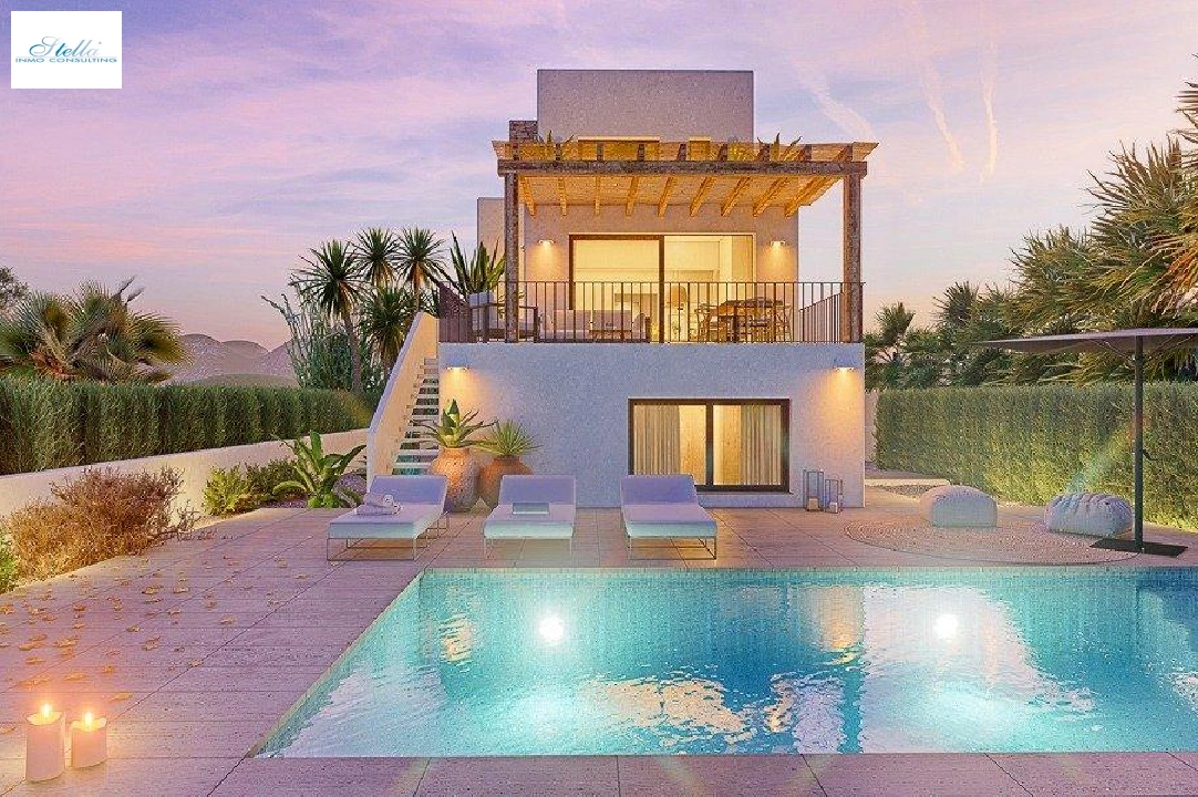 Villa in Oliva te koop, woonoppervlakte 262 m², Bouwjaar 2022, Airconditioning, grondstuk 462 m², 4 slapkamer, 5 badkamer, Zwembad, ref.: AM-11592DA-3