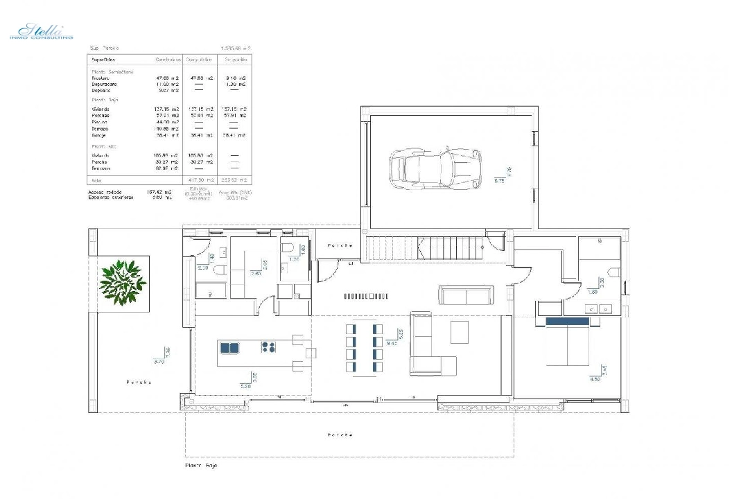 Villa in Calpe te koop, woonoppervlakte 430 m², Bouwjaar 2022, Airconditioning, grondstuk 1550 m², 5 slapkamer, 4 badkamer, Zwembad, ref.: AM-11710DA-6