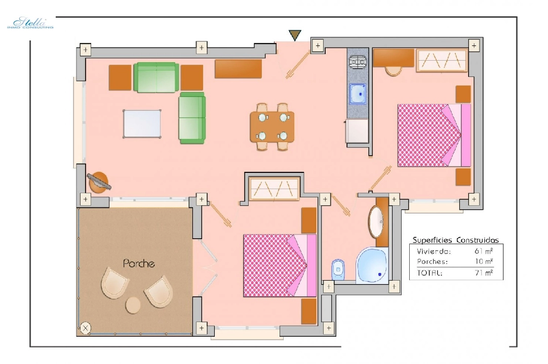 Apartment in Benitachell te koop, woonoppervlakte 411 m², Airconditioning, 9 slapkamer, 6 badkamer, Zwembad, ref.: AM-11746DR-47