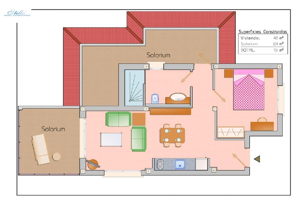 Apartment in Benitachell te koop, woonoppervlakte 411 m², Airconditioning, 9 slapkamer, 6 badkamer, Zwembad, ref.: AM-11746DR-48