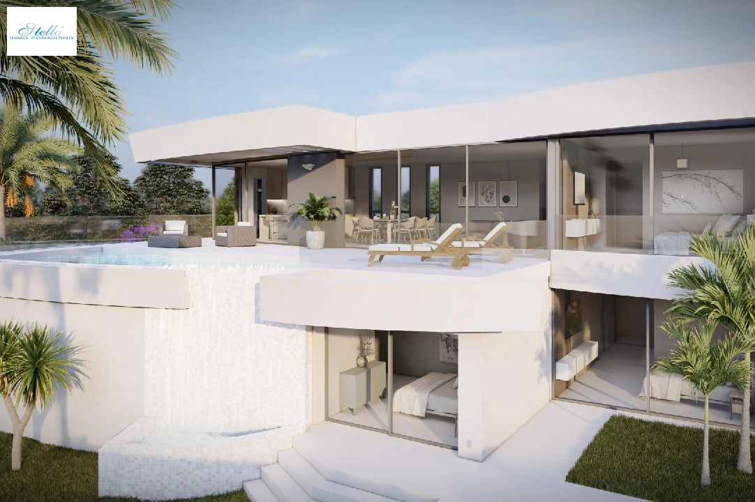 Villa in Calpe te koop, woonoppervlakte 273 m², Bouwjaar 2022, Airconditioning, grondstuk 805 m², 4 slapkamer, 4 badkamer, Zwembad, ref.: AM-11772DA-3