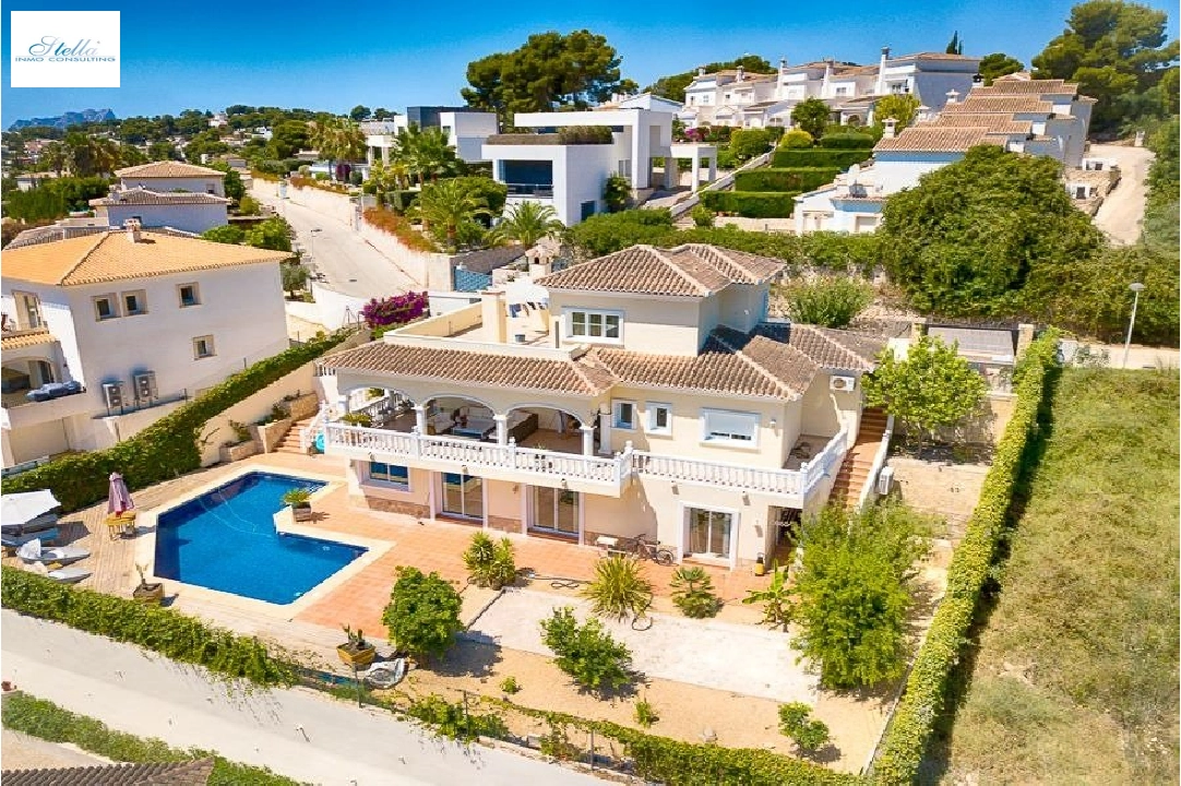 Villa in Moraira te koop, woonoppervlakte 270 m², Bouwjaar 2007, Airconditioning, grondstuk 797 m², 4 slapkamer, 3 badkamer, Zwembad, ref.: AM-11778DA-3