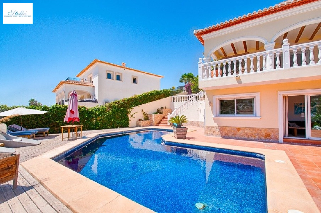 Villa in Moraira te koop, woonoppervlakte 270 m², Bouwjaar 2007, Airconditioning, grondstuk 797 m², 4 slapkamer, 3 badkamer, Zwembad, ref.: AM-11778DA-4