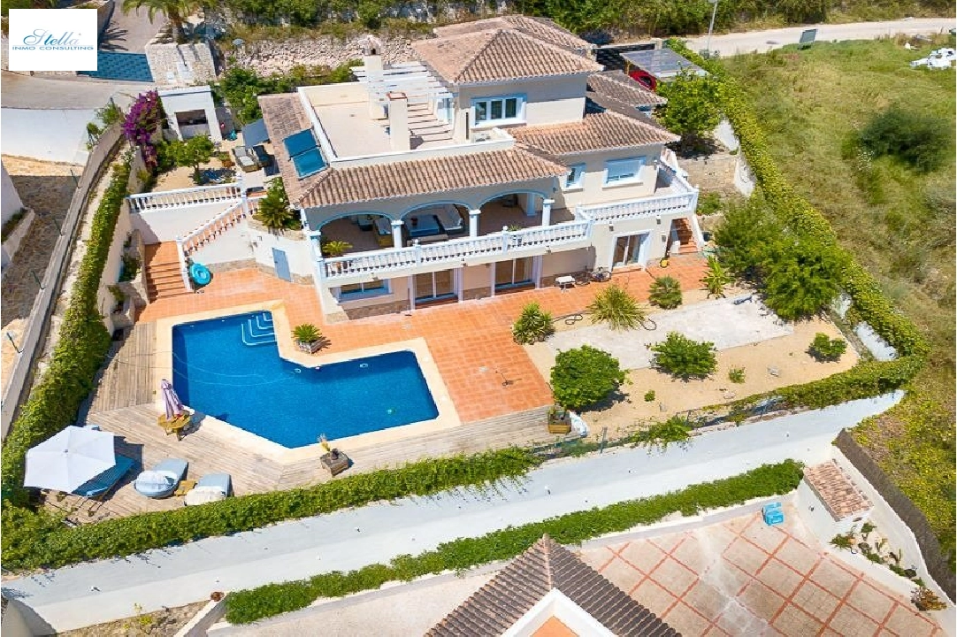 Villa in Moraira te koop, woonoppervlakte 270 m², Bouwjaar 2007, Airconditioning, grondstuk 797 m², 4 slapkamer, 3 badkamer, Zwembad, ref.: AM-11778DA-5