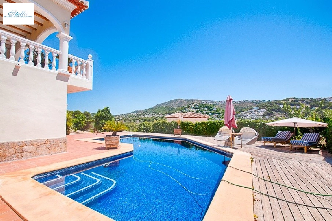 Villa in Moraira te koop, woonoppervlakte 270 m², Bouwjaar 2007, Airconditioning, grondstuk 797 m², 4 slapkamer, 3 badkamer, Zwembad, ref.: AM-11778DA-6