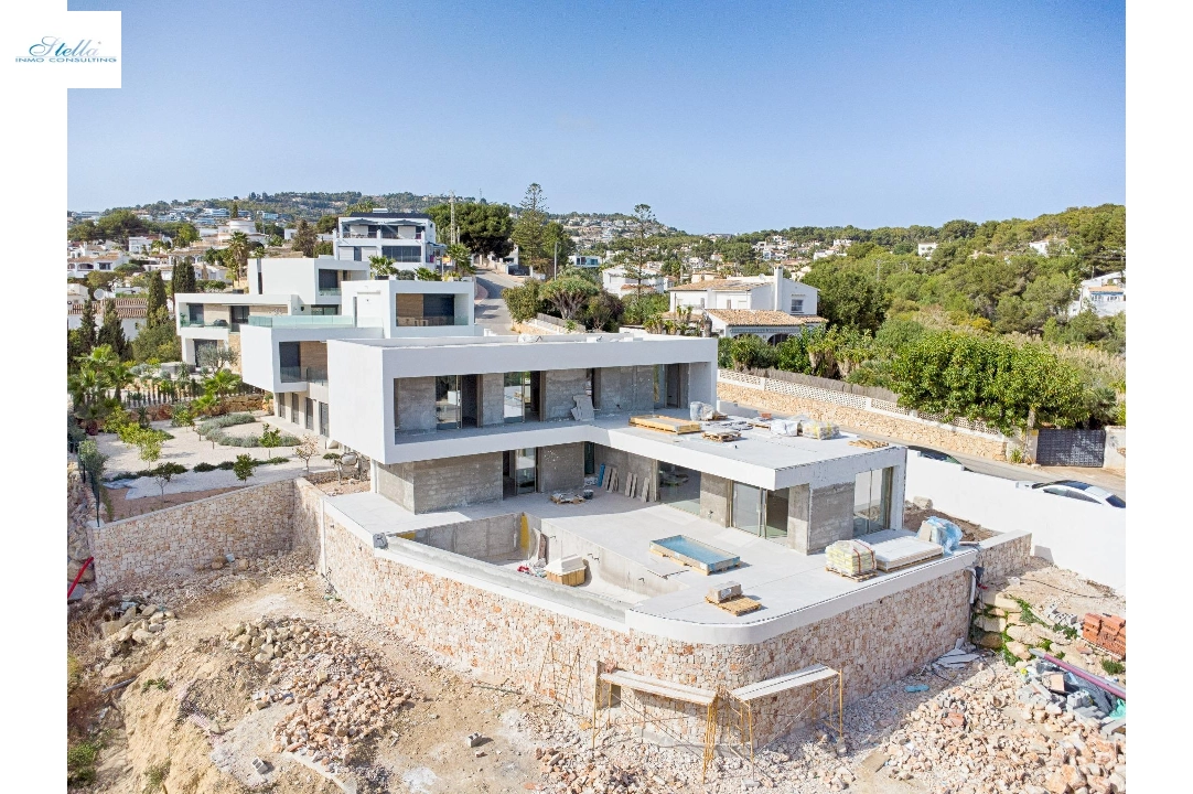 Villa in Benissa te koop, woonoppervlakte 359 m², Bouwjaar 2024, Airconditioning, grondstuk 1040 m², 4 slapkamer, 3 badkamer, Zwembad, ref.: AM-11858DA-4