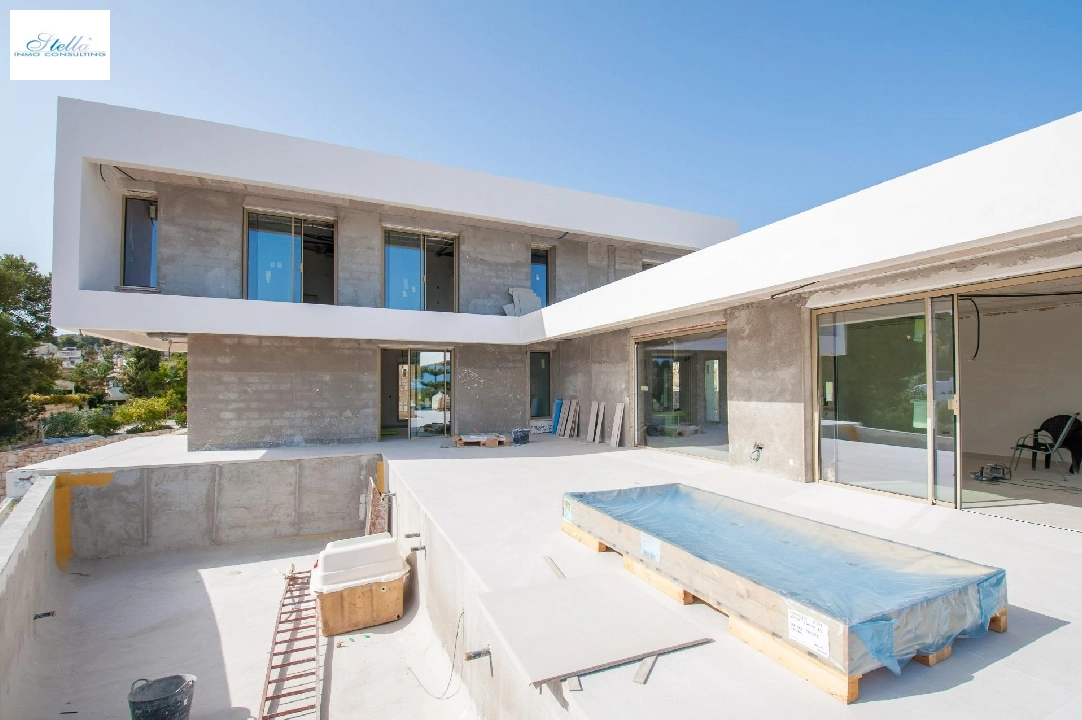 Villa in Benissa te koop, woonoppervlakte 359 m², Bouwjaar 2024, Airconditioning, grondstuk 1040 m², 4 slapkamer, 3 badkamer, Zwembad, ref.: AM-11858DA-5