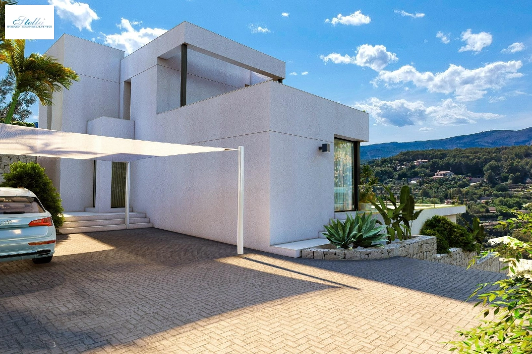 Villa in Calpe te koop, woonoppervlakte 209 m², Bouwjaar 2024, Airconditioning, grondstuk 1000 m², 3 slapkamer, 3 badkamer, Zwembad, ref.: AM-11967DA-5