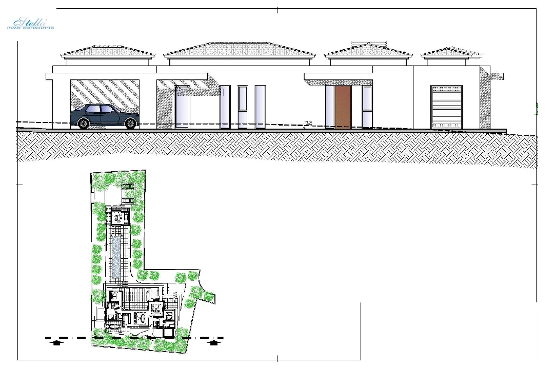 Villa in Javea te koop, woonoppervlakte 420 m², Bouwjaar 2023, Airconditioning, grondstuk 1741 m², 4 slapkamer, 5 badkamer, Zwembad, ref.: AM-12003DA-6