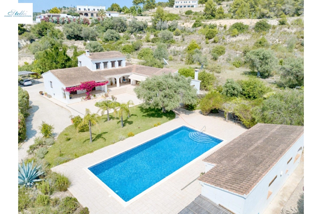 Finca in Benissa te koop, woonoppervlakte 521 m², Bouwjaar 2002, Airconditioning, grondstuk 19880 m², 4 slapkamer, 3 badkamer, Zwembad, ref.: AM-11988DA-2