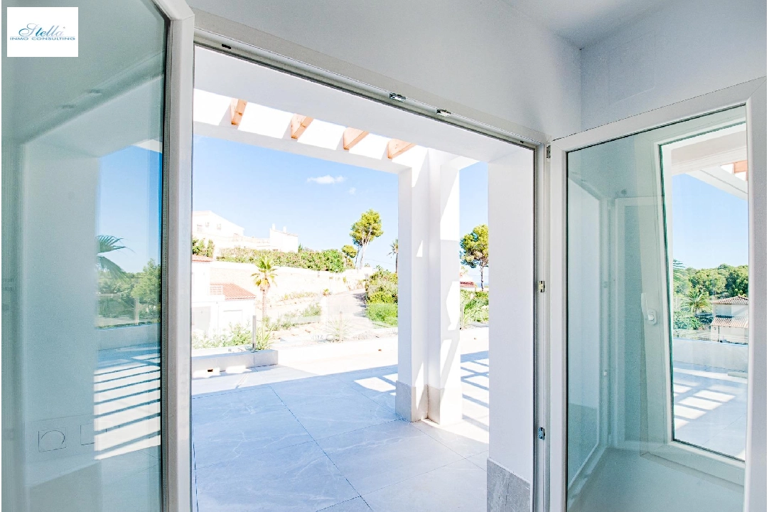 Villa in Moraira te koop, woonoppervlakte 480 m², Bouwjaar 2023, Airconditioning, grondstuk 1140 m², 3 slapkamer, 3 badkamer, Zwembad, ref.: AM-12058DA-13