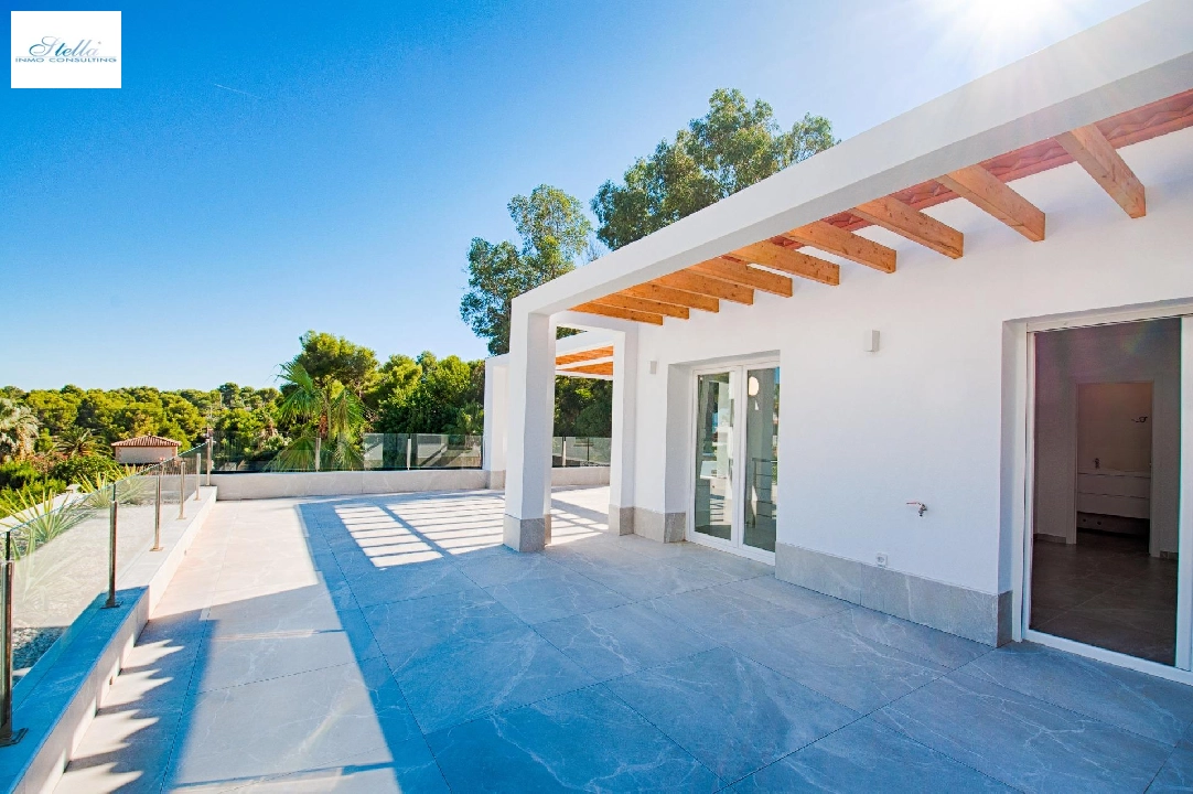 Villa in Moraira te koop, woonoppervlakte 480 m², Bouwjaar 2023, Airconditioning, grondstuk 1140 m², 3 slapkamer, 3 badkamer, Zwembad, ref.: AM-12058DA-17