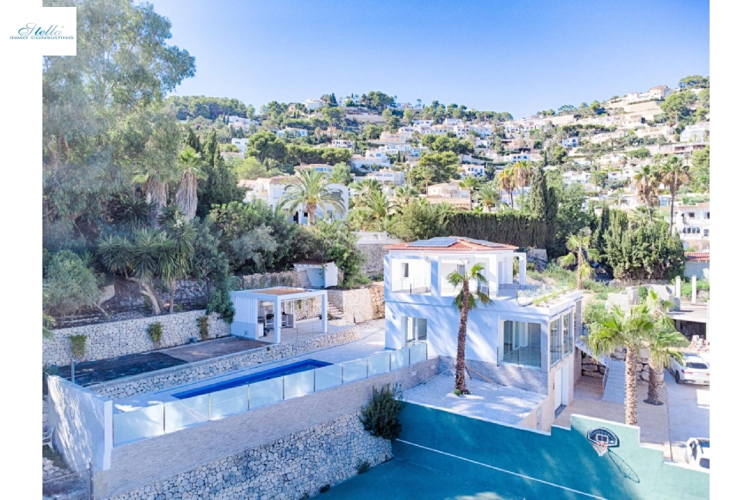 Villa in Moraira te koop, woonoppervlakte 480 m², Bouwjaar 2023, Airconditioning, grondstuk 1140 m², 3 slapkamer, 3 badkamer, Zwembad, ref.: AM-12058DA-27