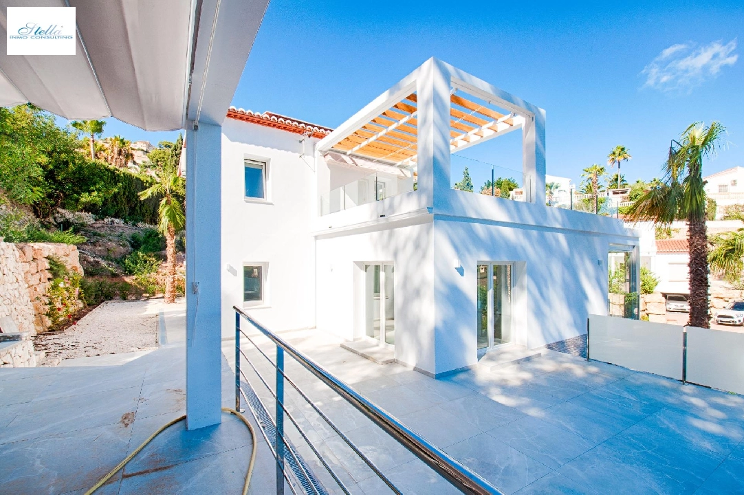 Villa in Moraira te koop, woonoppervlakte 480 m², Bouwjaar 2023, Airconditioning, grondstuk 1140 m², 3 slapkamer, 3 badkamer, Zwembad, ref.: AM-12058DA-33