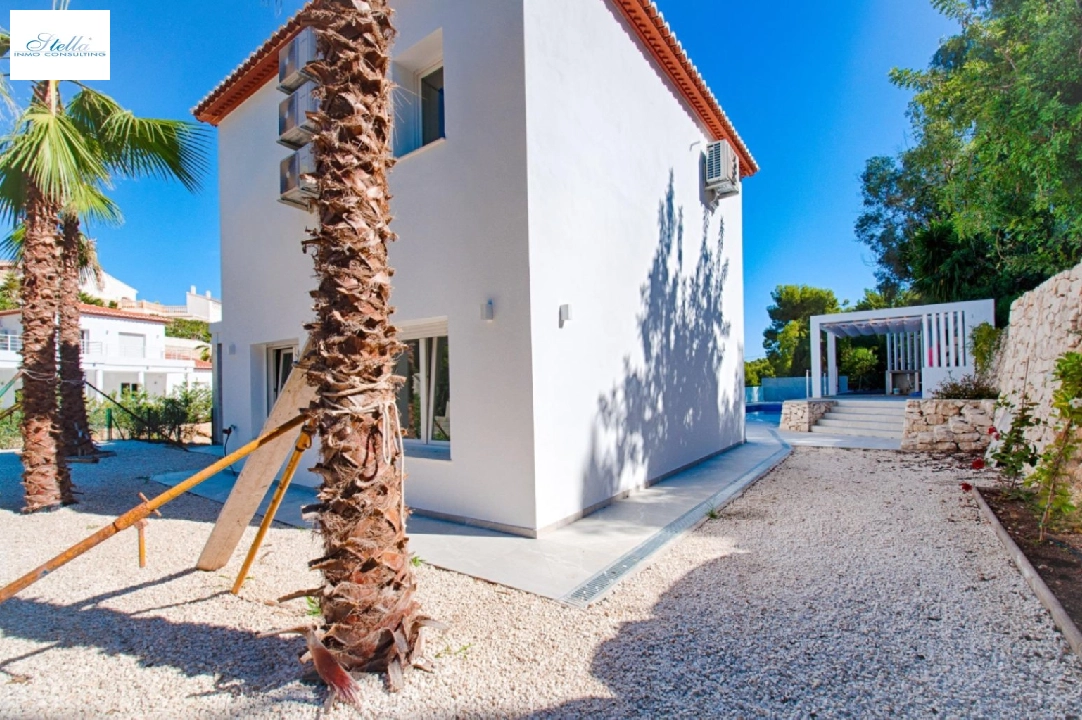 Villa in Moraira te koop, woonoppervlakte 480 m², Bouwjaar 2023, Airconditioning, grondstuk 1140 m², 3 slapkamer, 3 badkamer, Zwembad, ref.: AM-12058DA-39