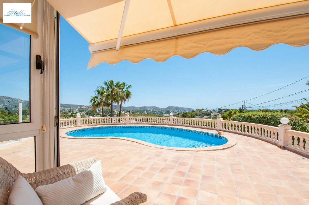 Villa in Moraira te koop, woonoppervlakte 293 m², Bouwjaar 1998, Airconditioning, grondstuk 1604 m², 5 slapkamer, 3 badkamer, Zwembad, ref.: AM-12096DA-18