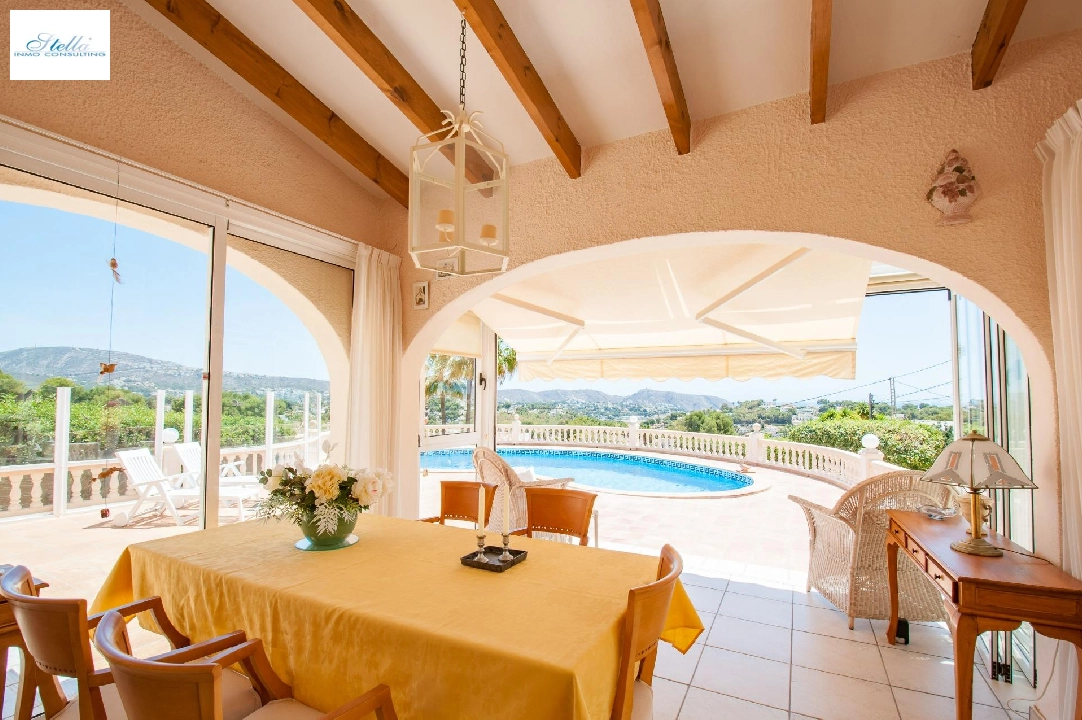 Villa in Moraira te koop, woonoppervlakte 293 m², Bouwjaar 1998, Airconditioning, grondstuk 1604 m², 5 slapkamer, 3 badkamer, Zwembad, ref.: AM-12096DA-20