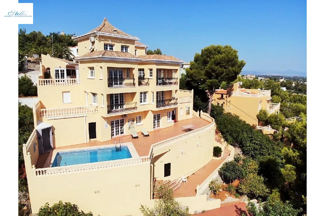 Villa in Denia te koop, woonoppervlakte 319 m², Airconditioning, grondstuk 900 m², 6 slapkamer, 4 badkamer, Zwembad, ref.: AM-12170DA-1