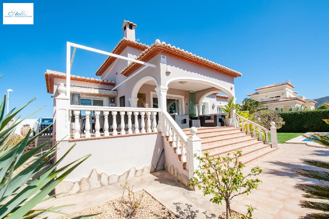 Villa in Moraira te koop, woonoppervlakte 132 m², Bouwjaar 2006, Airconditioning, grondstuk 803 m², 3 slapkamer, 2 badkamer, Zwembad, ref.: AM-12189DR-2