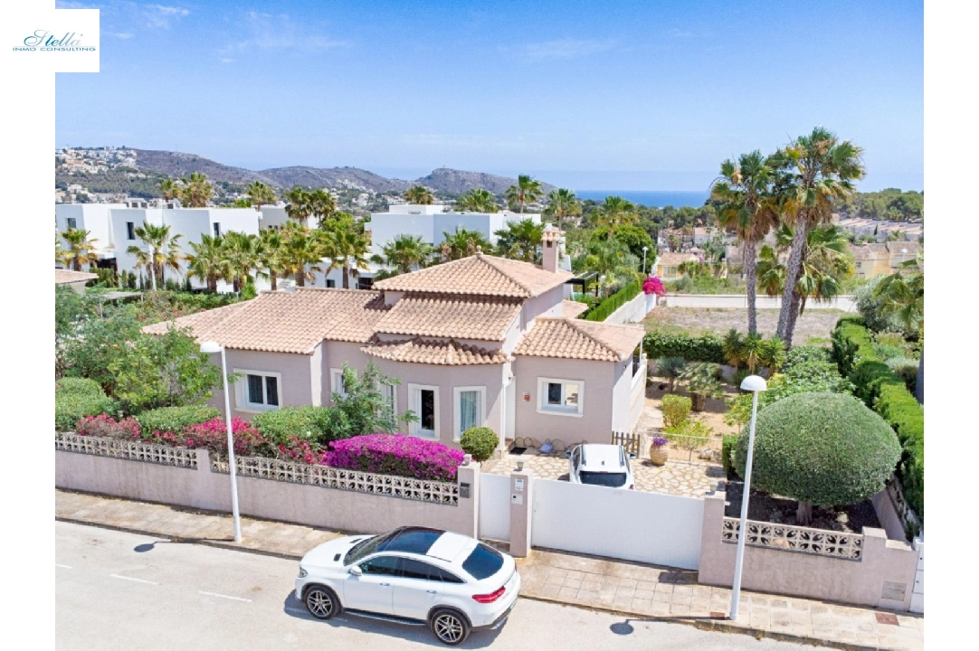 Villa in Moraira te koop, woonoppervlakte 132 m², Bouwjaar 2006, Airconditioning, grondstuk 803 m², 3 slapkamer, 2 badkamer, Zwembad, ref.: AM-12189DR-7