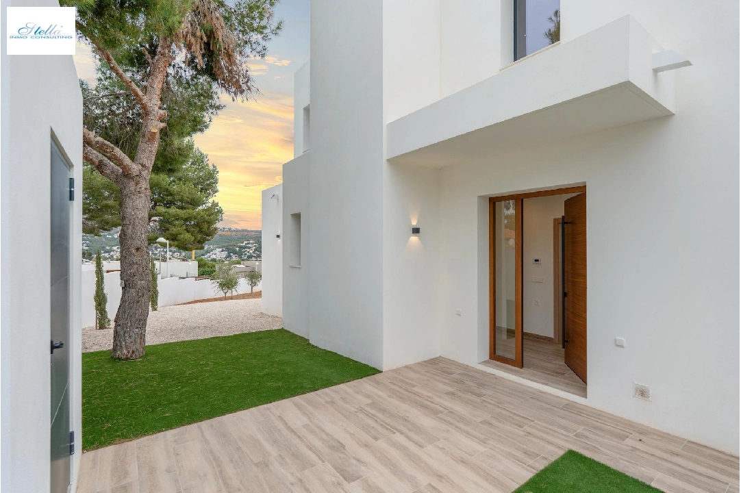 Villa in Moraira te koop, woonoppervlakte 259 m², Bouwjaar 2024, Airconditioning, grondstuk 800 m², 3 slapkamer, 3 badkamer, Zwembad, ref.: AM-12206DR-15