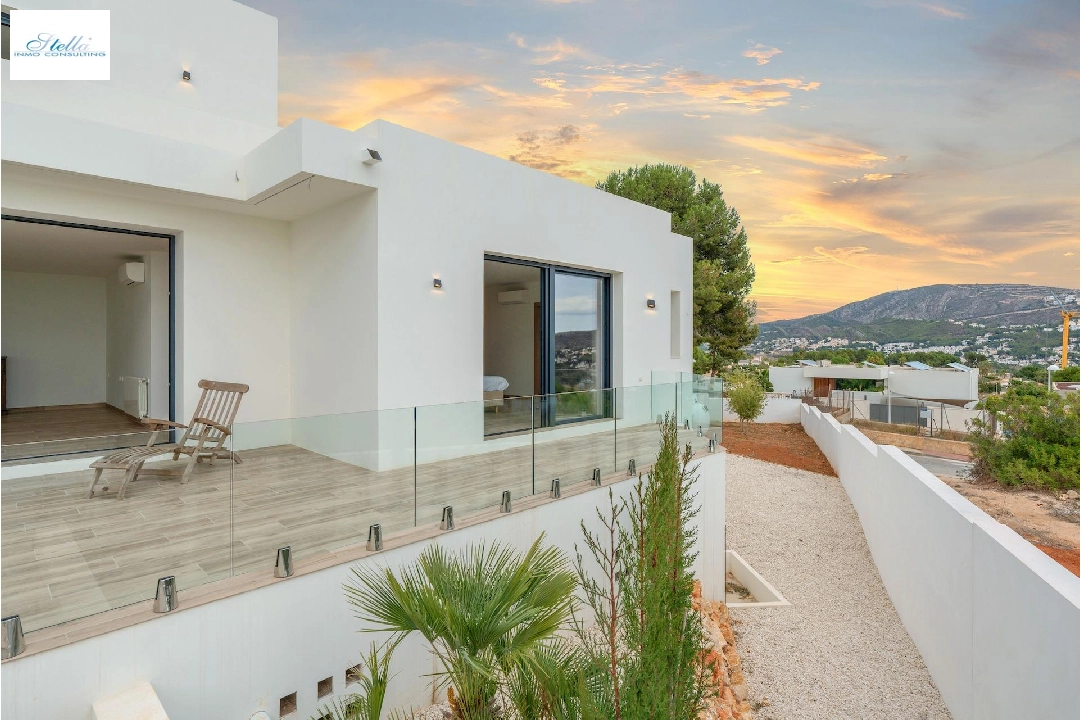 Villa in Moraira te koop, woonoppervlakte 259 m², Bouwjaar 2024, Airconditioning, grondstuk 800 m², 3 slapkamer, 3 badkamer, Zwembad, ref.: AM-12206DR-5