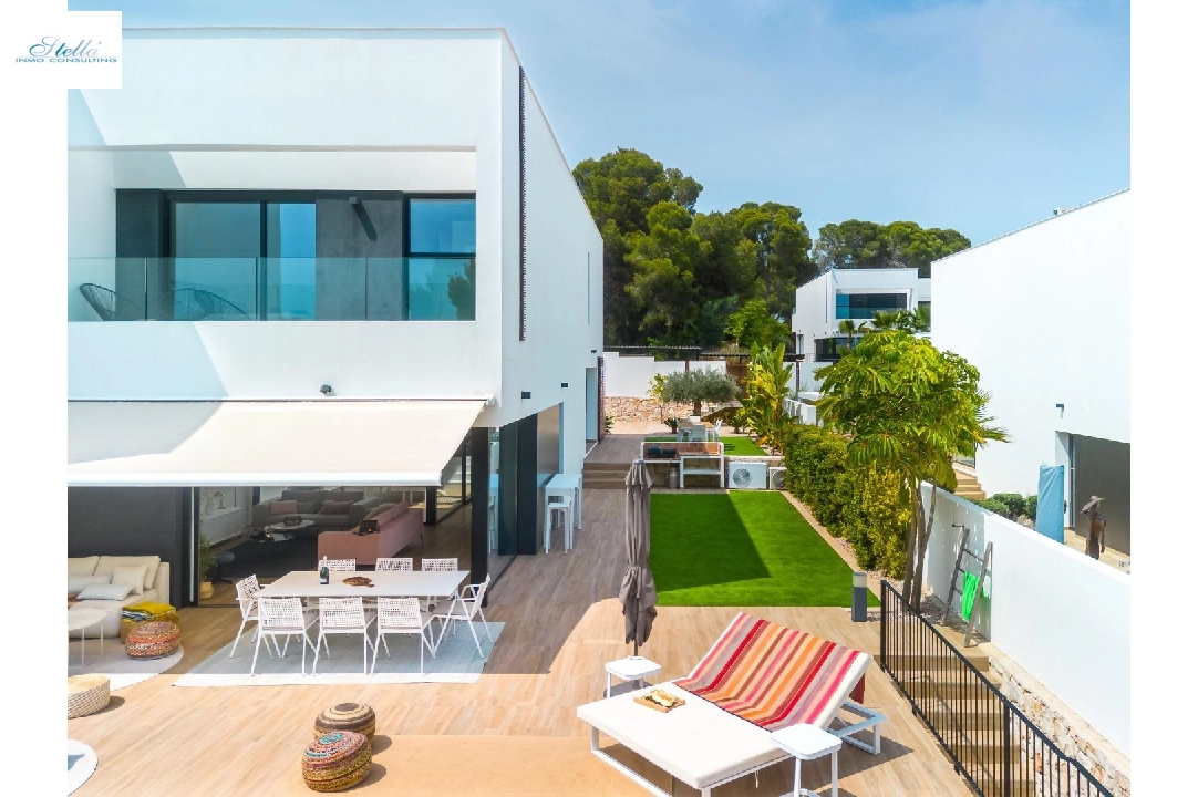 Villa in Moraira te koop, woonoppervlakte 182 m², Airconditioning, grondstuk 500 m², 4 slapkamer, 3 badkamer, Zwembad, ref.: AM-12207DR-4