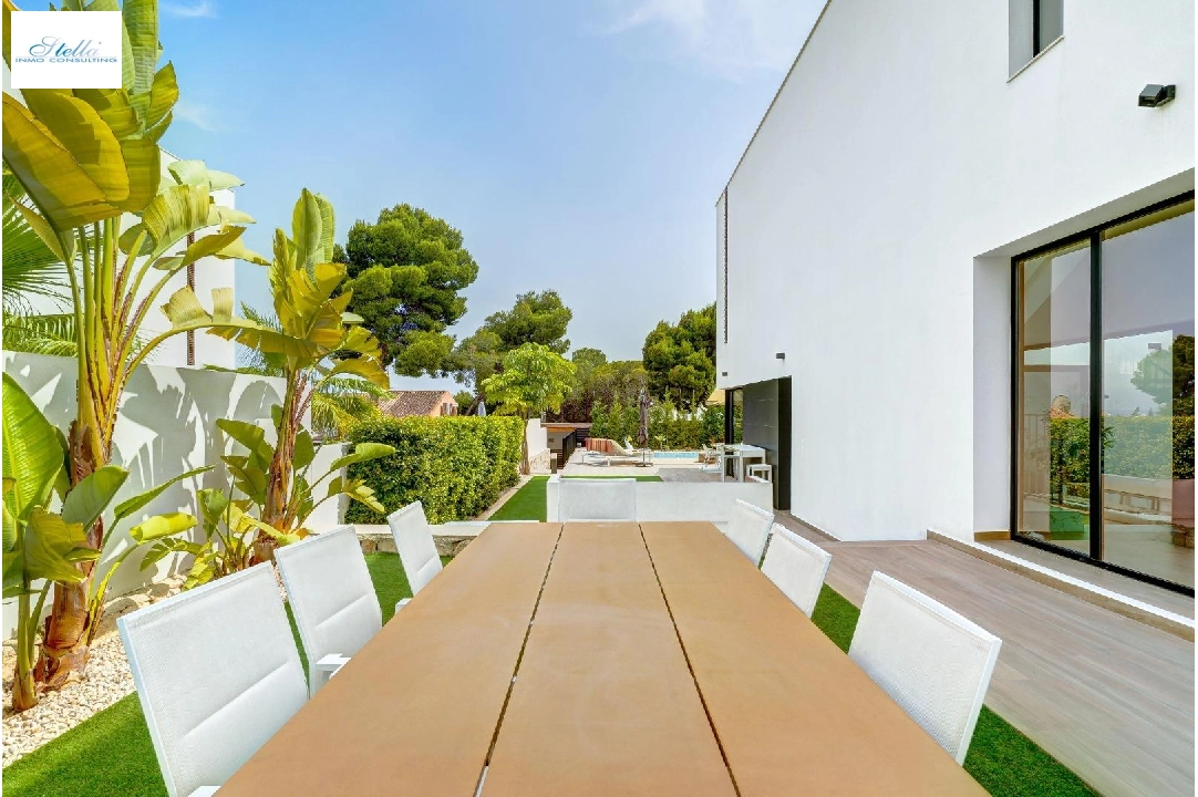 Villa in Moraira te koop, woonoppervlakte 182 m², Airconditioning, grondstuk 500 m², 4 slapkamer, 3 badkamer, Zwembad, ref.: AM-12207DR-7