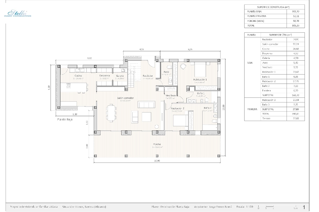 Finca in Benissa te koop, woonoppervlakte 305 m², Bouwjaar 2024, Airconditioning, grondstuk 10000 m², 3 slapkamer, 3 badkamer, Zwembad, ref.: AM-12208DA-30