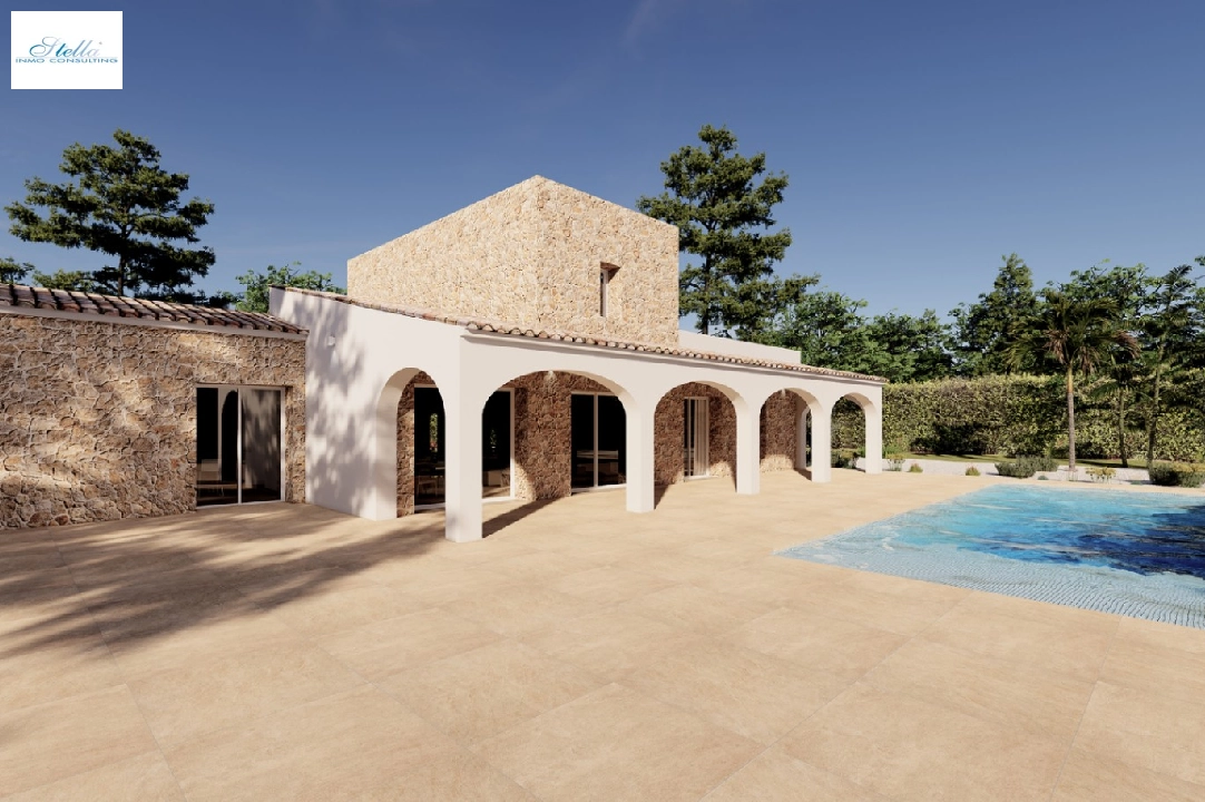 Finca in Benissa te koop, woonoppervlakte 305 m², Bouwjaar 2024, Airconditioning, grondstuk 10000 m², 3 slapkamer, 3 badkamer, Zwembad, ref.: AM-12208DA-6