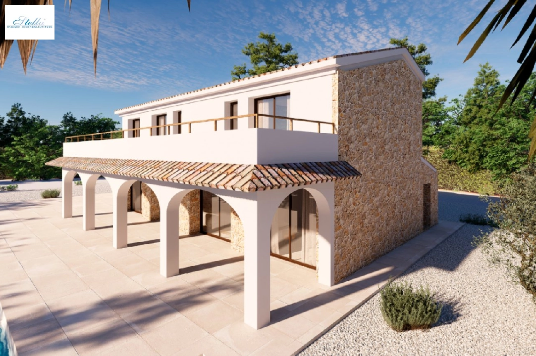 Finca in Benissa te koop, woonoppervlakte 425 m², Bouwjaar 2024, Airconditioning, grondstuk 10000 m², 4 slapkamer, 4 badkamer, Zwembad, ref.: AM-12209DA-1