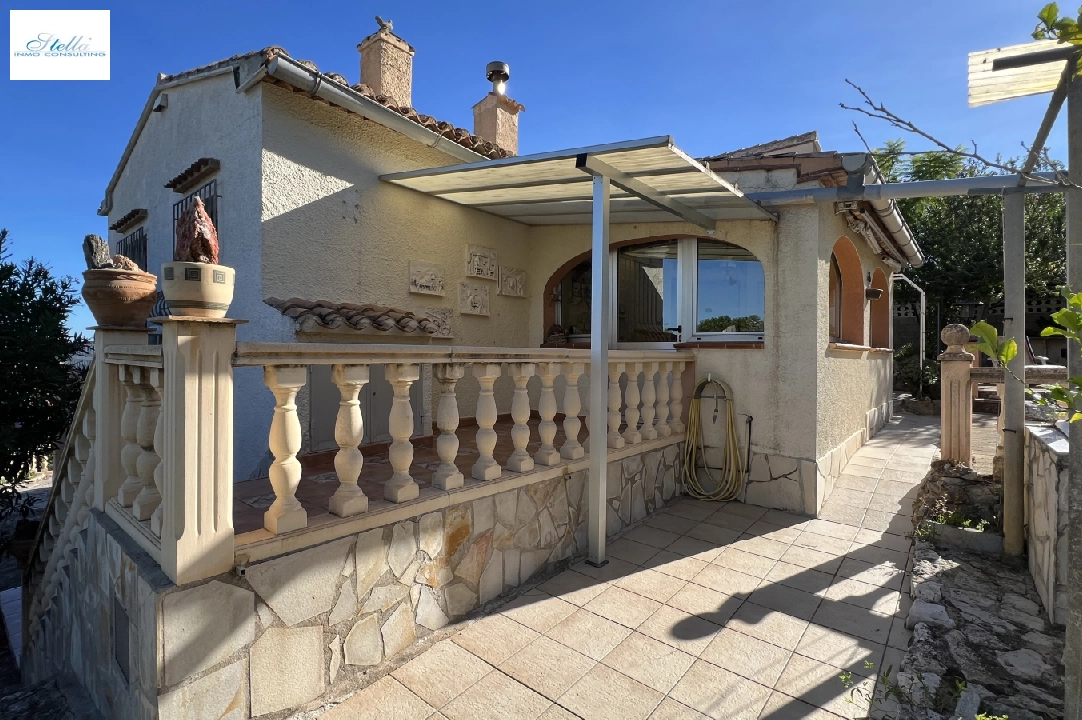 Villa in Denia-La Sella te koop, woonoppervlakte 109 m², Bouwjaar 1985, + Centrale verwarming, Airconditioning, grondstuk 1003 m², 3 slapkamer, 2 badkamer, Zwembad, ref.: JS-1624-12