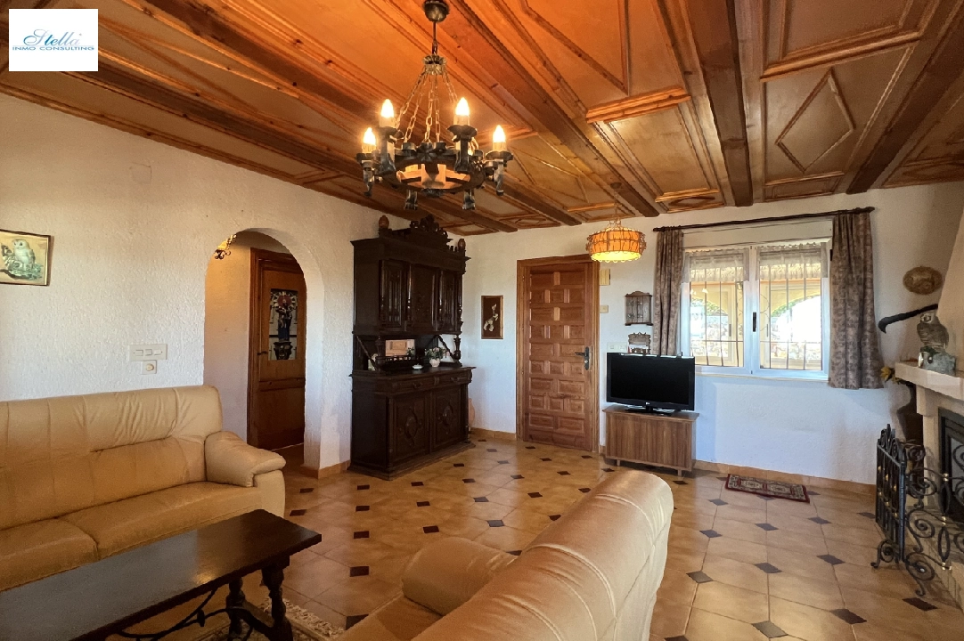 Villa in Denia-La Sella te koop, woonoppervlakte 109 m², Bouwjaar 1985, + Centrale verwarming, Airconditioning, grondstuk 1003 m², 3 slapkamer, 2 badkamer, Zwembad, ref.: JS-1624-23