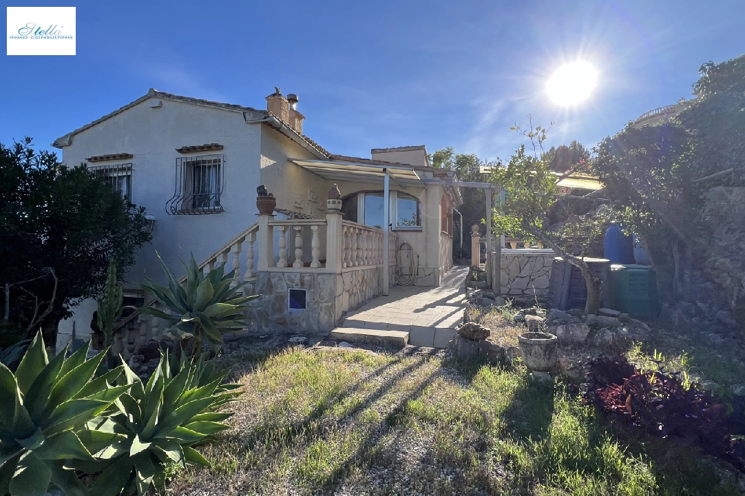 Villa in Denia-La Sella te koop, woonoppervlakte 109 m², Bouwjaar 1985, + Centrale verwarming, Airconditioning, grondstuk 1003 m², 3 slapkamer, 2 badkamer, Zwembad, ref.: JS-1624-37